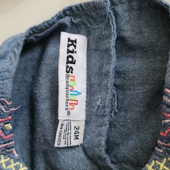 Bundle 👗🥿🥿🎀Kids girl dress,bow,and Pink shoes - Picture 2 of 6